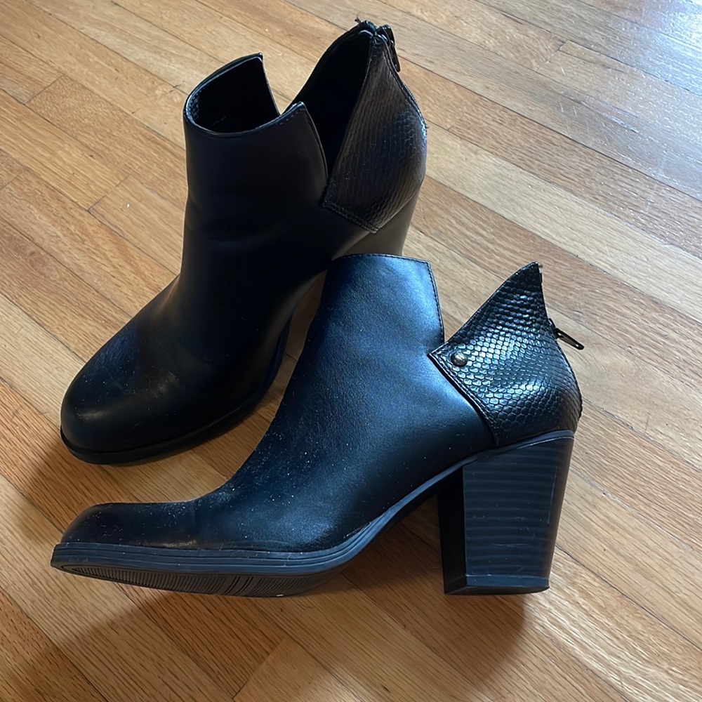 Black booties